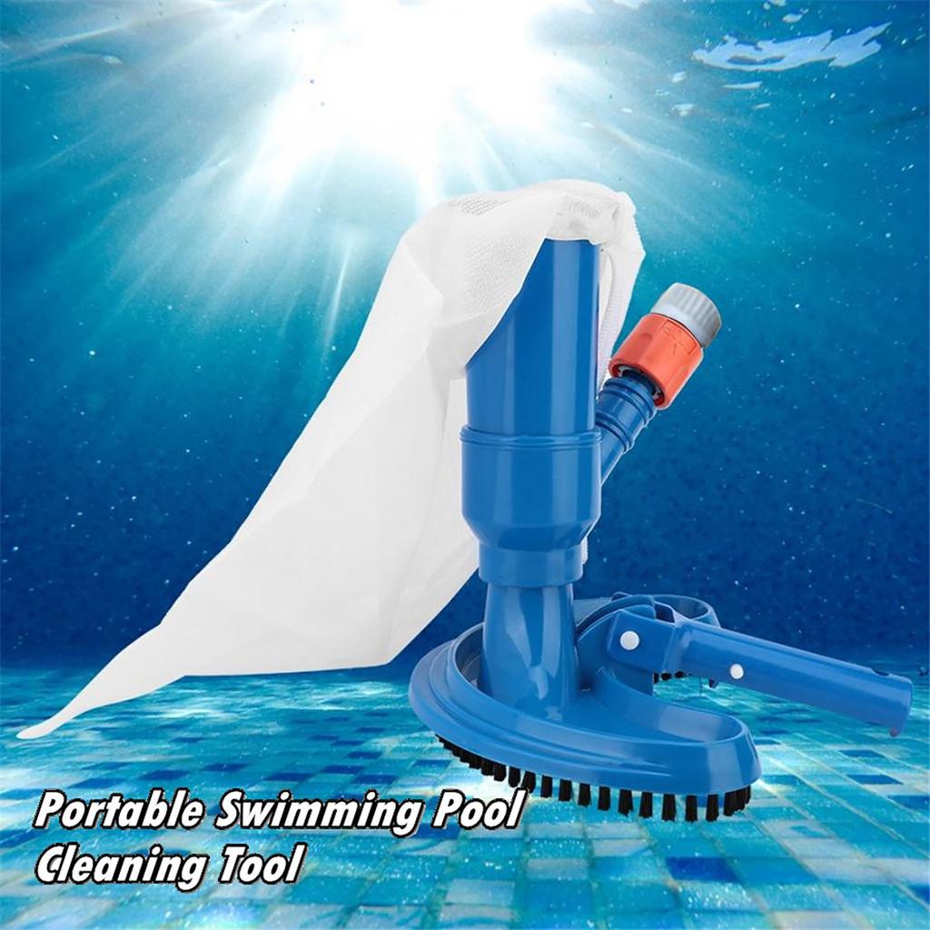 Swimming Pool Cleaning Tools Vacuum Brush Suction Head With Filter Bag