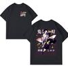 Demon Slayer Anime Printing Cotton Tshirt Unisex and Women Comfortable Fashion Street Y2K Summer Trend Harajuku Tshirt
