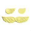 Angel Wing Keyboard Mice Wrist Computer Arm Rest Nonslip Coaster Cushion for Game Typing Office