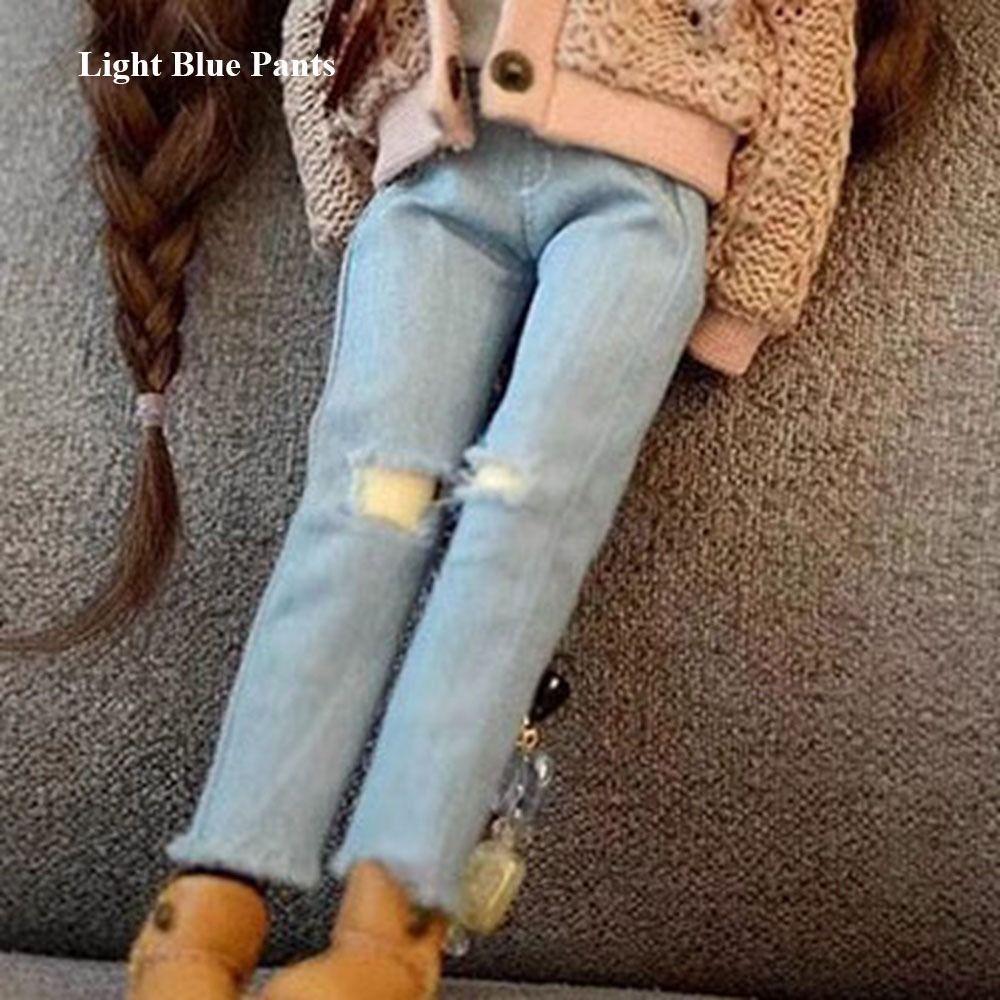 Handgefertigte Jeanshose für licca ob24/26/27 Puppe für blythe Puppen für azone19 pp fr Puppen