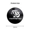 For Mazda 4pcs 56mm Car Emblem Wheel Hub Center Cap Stickers 2 3 5 M5 Ms CX-4 CX-5 CX6 CX7 M3 M6 MX3 MX5 Rx8 bg1