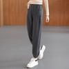Sibaishe Women's High-Waist Cropped Jogger Pants