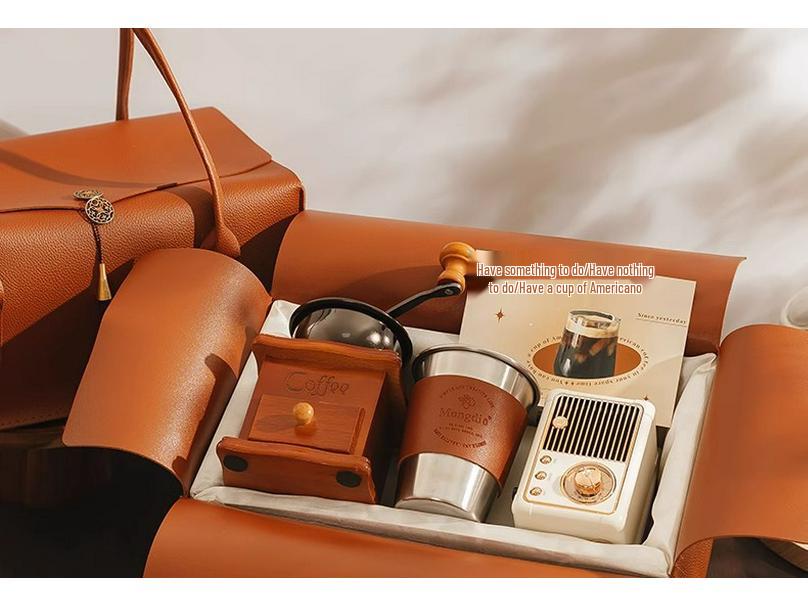 Coffee Maker Gift for Company Meetings, Birthdays, and Souvenirs - Ideal for Employees, Customers, and Best Friends