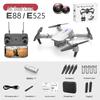 4K HD E88 Folding Drone Quadcopter with Remote Control & Camera