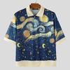 INCERUN Summer Men Short Sleeve Printing Hawaii Casual Loose T-Shirts