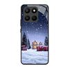Christmas Painted Case For Honor 400 200 90 70 50 Lite Pro Tempered Glass Back Cover For Honor 400 200 Smart Shell Fundas Bumper