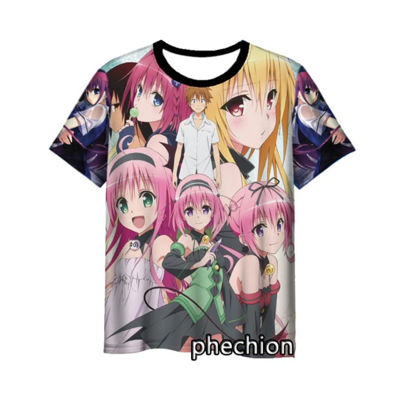 Phechion New Fashion Men/Women The Eden of Grisaia 3D Printed Short Sleeve Casual T Shirt Sporting Hip Hop Summer Tops L253