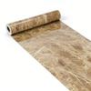 CRE8TIVE Marble-Look Wallpaper Sticker, Wall Sticker, Remake Sheet, Wall Sticker, Masking Tape, Brown, Glossy, Waterproof, Stain-Resistant, Heat-Resis