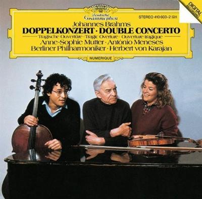 CD KARAJAN/BPO - Brahms:Double Cto.  4106032 Deutsche Grammo 1983 Germany Classical Used