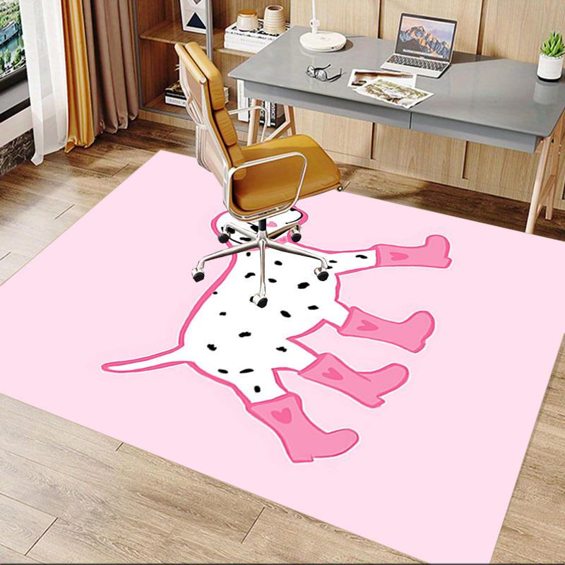 1PC Dalmatian Rainboots Anti-slip Carpet, Suitable for Office, Bedroomand Playrooms. It Can Also Be Used As a Sofa Footrest cover-W28