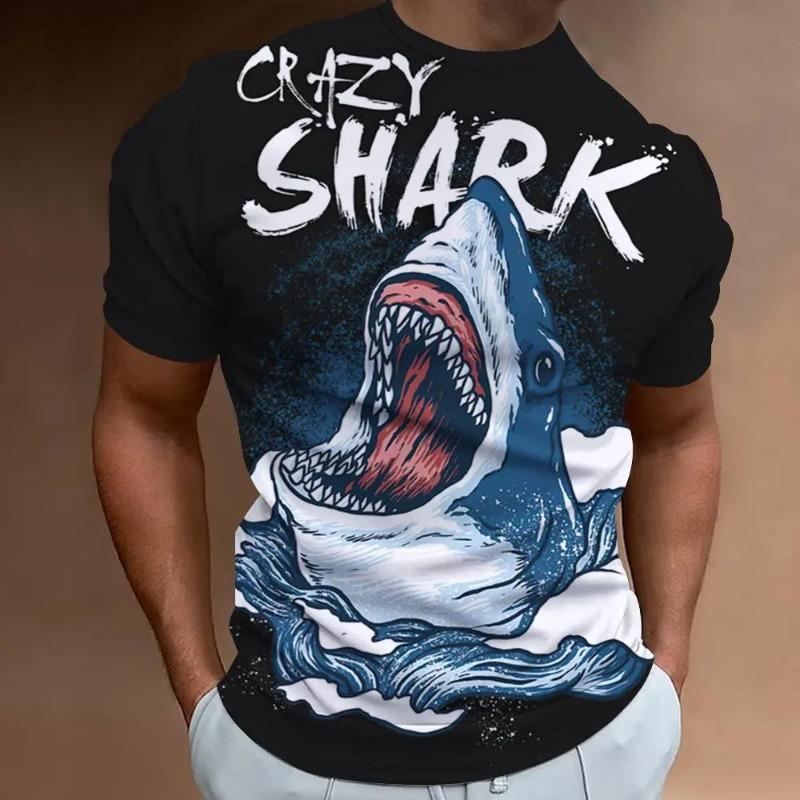 Colorful Flowers Pineapple Graphic T Shirt For Men Snake Skull 3D Printed Tees Summer Short Sleeve Tops Loose O-Neck T-Shirts