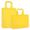 10PCS Colorful NonWoven Reusable Tote Bags  Large Eco Friendly Storage for Shopping Custom Logo (Extra Fee) Cloth Fabric Pouches