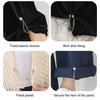 Multi-Functional 4Pcs/Set Magnetic Clothing Clips Magnet Brooch Boutonniere Pins Delicate Clothing Skirt Pants Accessories