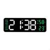 Desk Digital Alarm Clock Bedside Snooze Mode Electronic Adjustable Brightness for Office