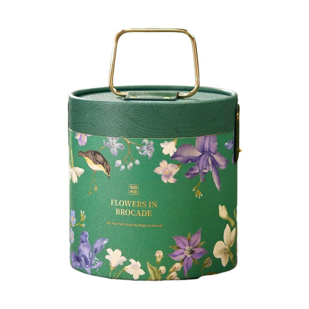 Hot Stamping Process Dragon Boat Festival Gift Box Traditional Gift Packaging Basket  Wedding