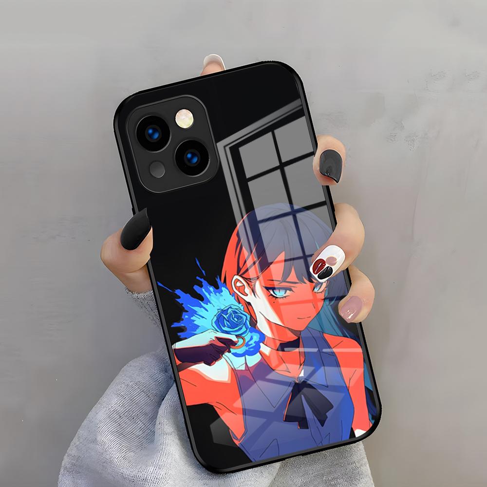 Ado Cartoon Phone Case For IPhone 18 Pro Max 17 Pro 16 15 14 Plus 12 13 11 Shockproof Glass Cover