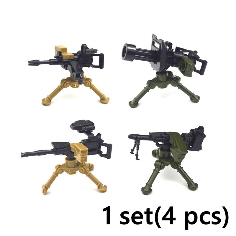 DIY Accessories Swat Weapon Soldier Guns Fence Ghillie Suits bricks WW2 Army MOC Parts Building Block Military Scene Series Toy