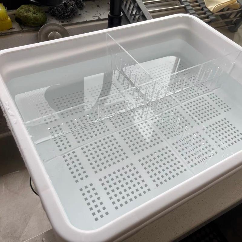 Upgraded XL Double-Layer Cat Litter Box with Turtle Design & Isolation Basin