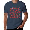 Cherry And Strawberry Tshirt Relaxed Casual Short Sleeve Tee Tshirt
