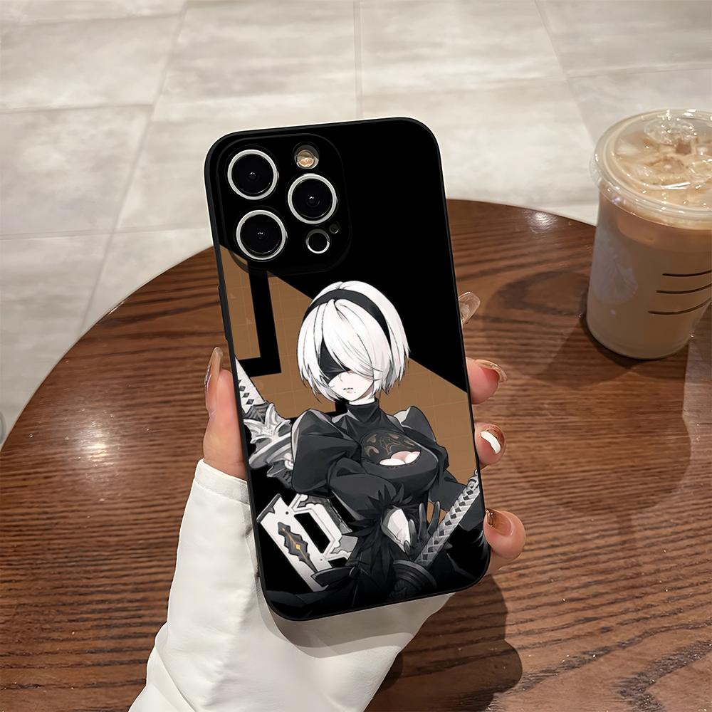 

Phone Case For 17 Pro Max Iphone 14 Pro Max 12 16 15 13 Pro 11 Xr X Xs 8 7 Plus Back Cover Nier Automata iPhone16