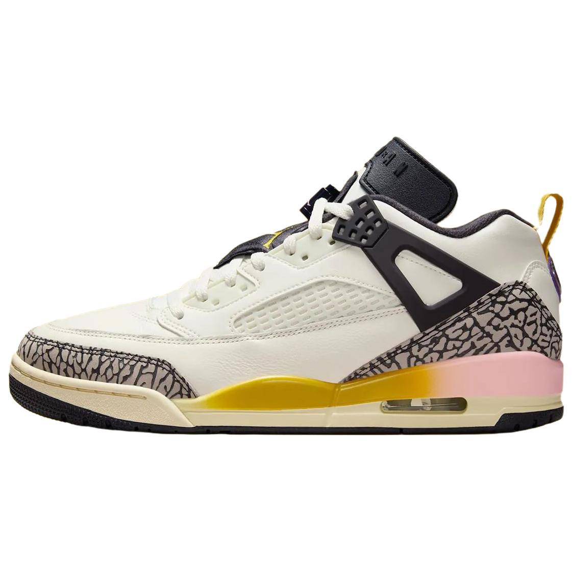 Air Jordan Spizike Low Rare Air Sail Grey Yellow Men s Shoes FQ1759-107 41