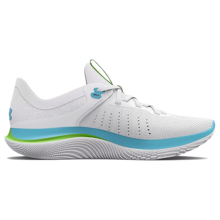 Under Armour Flow Synchronicity New Environment Sport Simple Fabric Low Top Running Shoes Women sneaker White 3025865-100