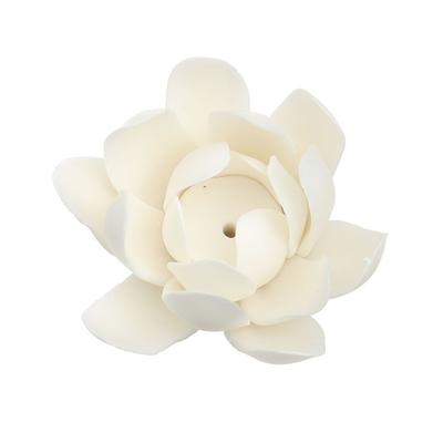 Ofis Çayevi Beyaz Lotus Tütsü Buhurdan Tütsü Sopa Tutucu Tütsü Brülör Ev Dekor Budist
