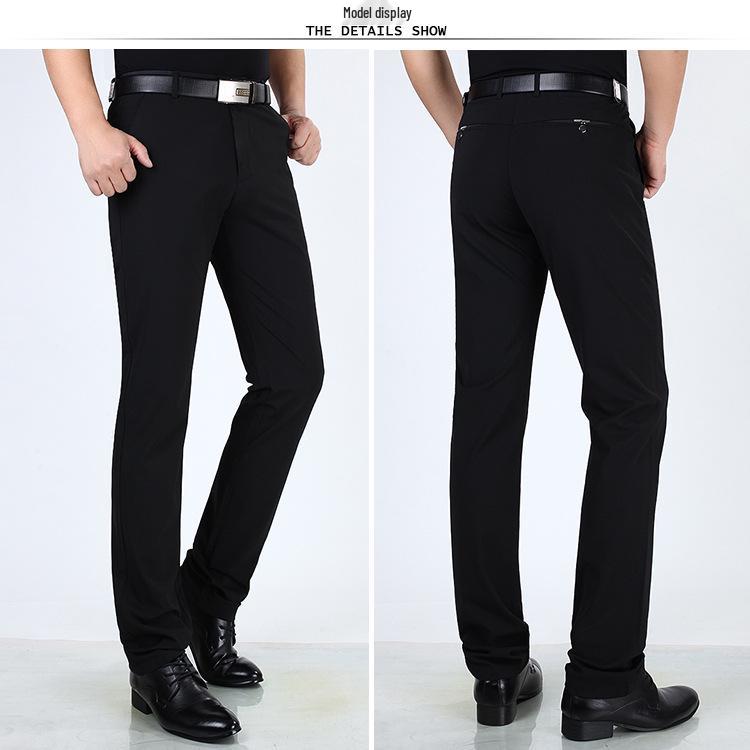 2020 Autumn Men's Korean Style Loose Straight-Leg Dress Pants