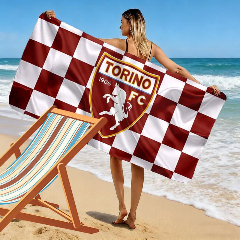 Celtic Logo Print Beach Towel, Large Soft Quick Dry Towel for Beach Camping Swimming