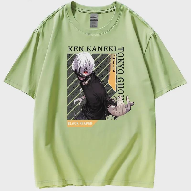 2021 Tokyo Ghoul Anime Fashion Short-Sleeve T-Shirts for Adults