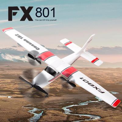 FX801 Fly Cessna 182 2,4 GHz 2-kanals RC Fly Flyvemaskine Udendørs Flyvning