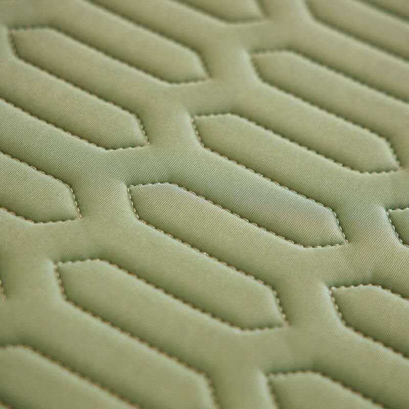 3pcs Bedding Set European Luxury Summer Cooling Bedspread Latex Ice Silk Elegant Bedcover Zipper Removable Quilted Bedspread