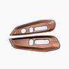 Peach Wood Grain 2X Seat Adjustment Panel Cover Trim For Honda CR-V CRV 2017-22