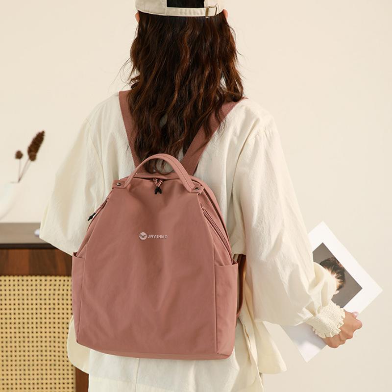 Schoolbag1011 spring and summer new women's multi-compartment large-capacity backpack casual versatile travel backpack