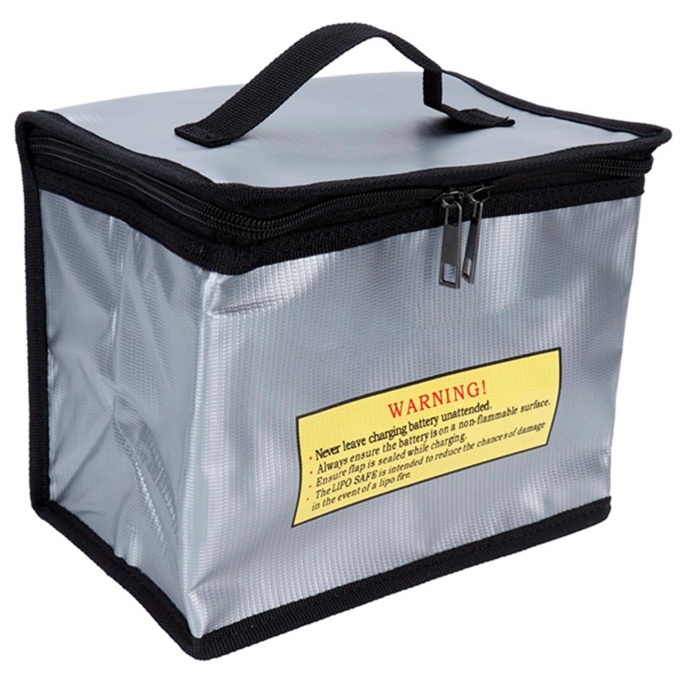 215x145x165mm Portable Handle Lipo Guard Explosion Proof Pouch  Drone battery fireproof storage