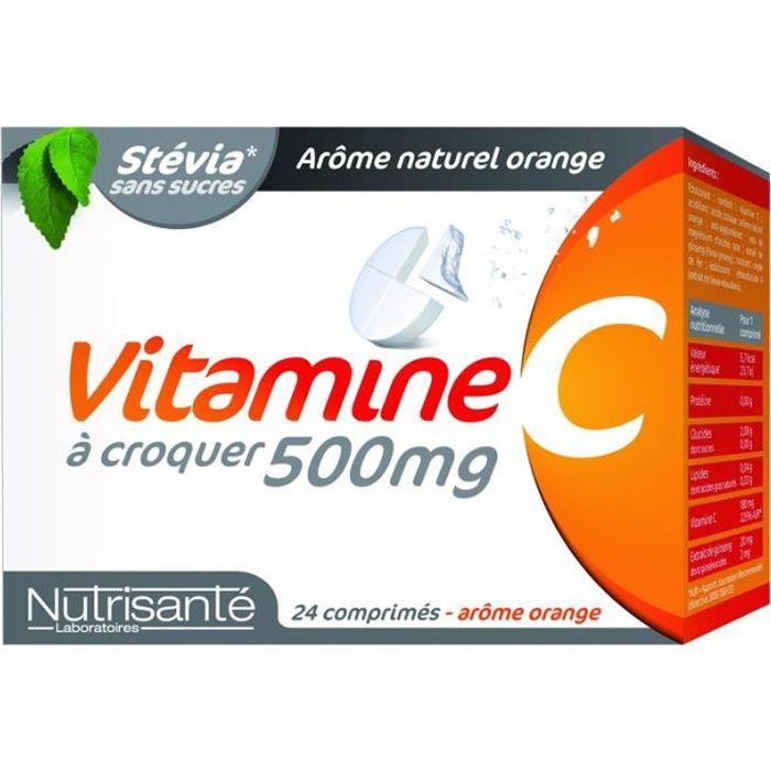 Nutrisanté Vitamin C 500mg 24 Kautabletten