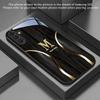 Black gold letters Durable PhoneCase Glass PhoneCase for Samsung Galaxy S26 S25 S24 S23 S22 FE Ultra Plus Men's style Business