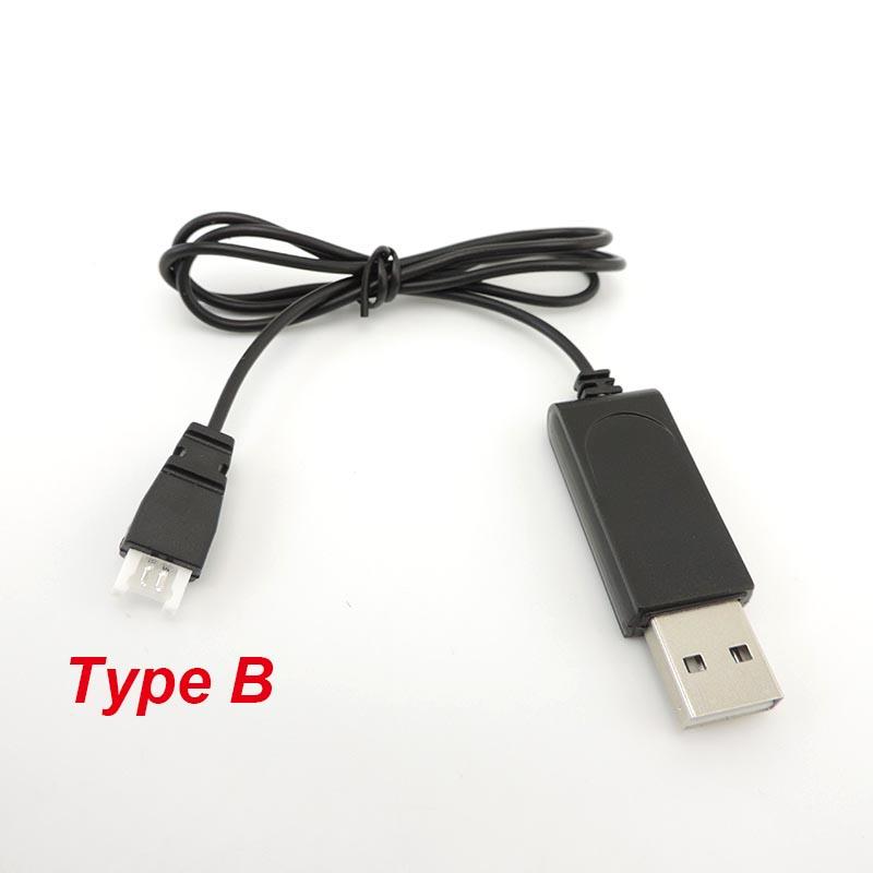 

Зарядний пристрій 3,7 В з автоматичним вимкненням живлення для H37 H31 H8 3,7 В, зарядний пристрій для міні-дронів USB type B