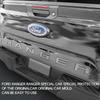 For Ford Ranger T9 2022 2023 2024 New Models Back Door Logo Letter RANGER Wildtrak Sport XLT XLS A2XL 3D Emblem Original Size ABS