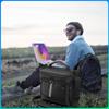 Carrying Case for BLUETTI Portable Power Station AC2A Storage Case Travel Carrying Bag Waterproof with Shoulder Strap & Handle