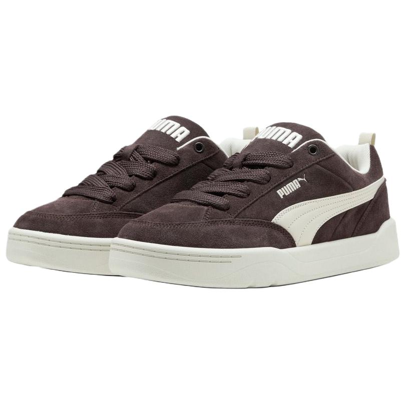 Puma Park Lifestyle Low Top Skateboard Shoes Unisex Chocolate Brown