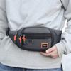 Fashion Sports Fanny Pack Men's Large-capacity Simple Cash Register Bag Outdoor Travel Messenger Bag Multifunctional Fashion Breast Bag