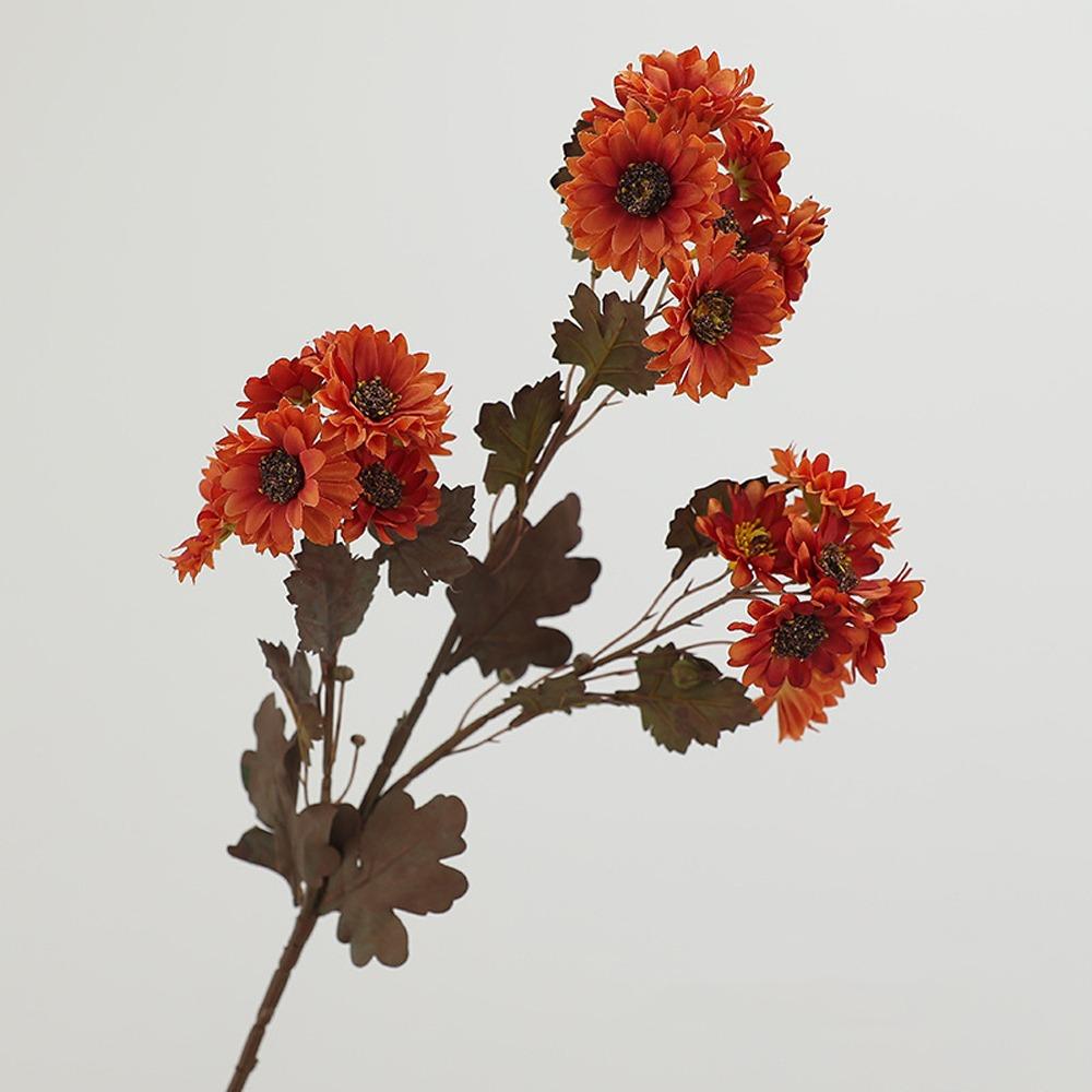 Eco-Friendly Artificial Daisy Flowers Handmade Silk Flowers Fake Chamomile Flowers  Office Decor