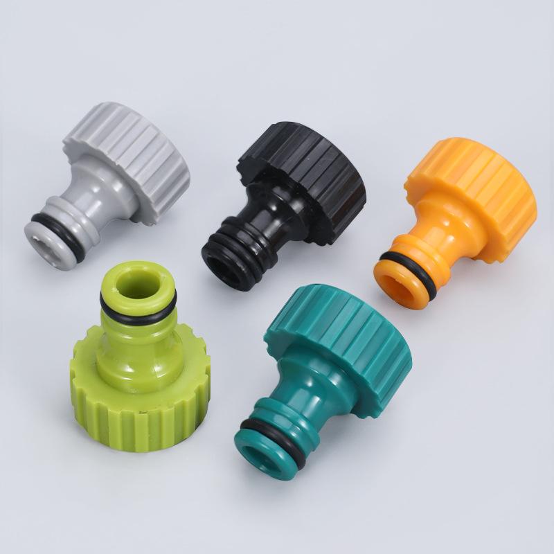 Washing Machine 3/4" Internal Thread ABS Plastic Standard Connector 1/2" Conversion Connector Pacifier Faucet Connector Car Wash