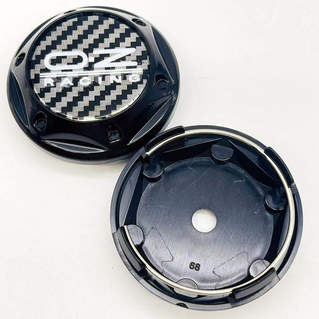 4 Stück 68mm OZ Racing O.Z Auto Rad Center Nabe Felgenkappe Styling Abdeckung Emblem Abzeichen Aufkleber Zubehör