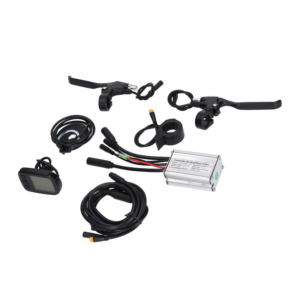 15A Electric Bike Motor Controller Kit Waterproof Controller with LCD5 Panel