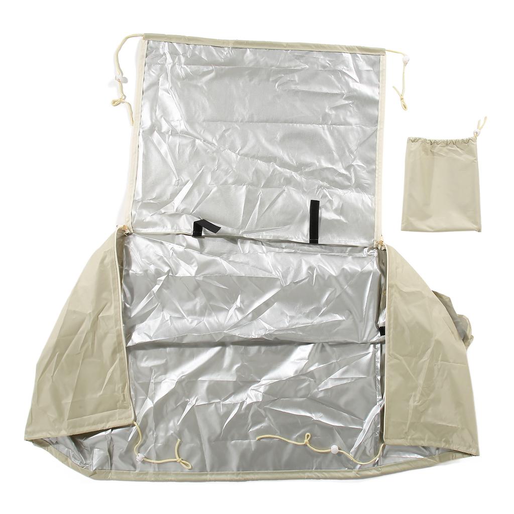 Dog Crate Cover Universal Oxford Cloth Dust and Weatherproof Kennel Protection Cover