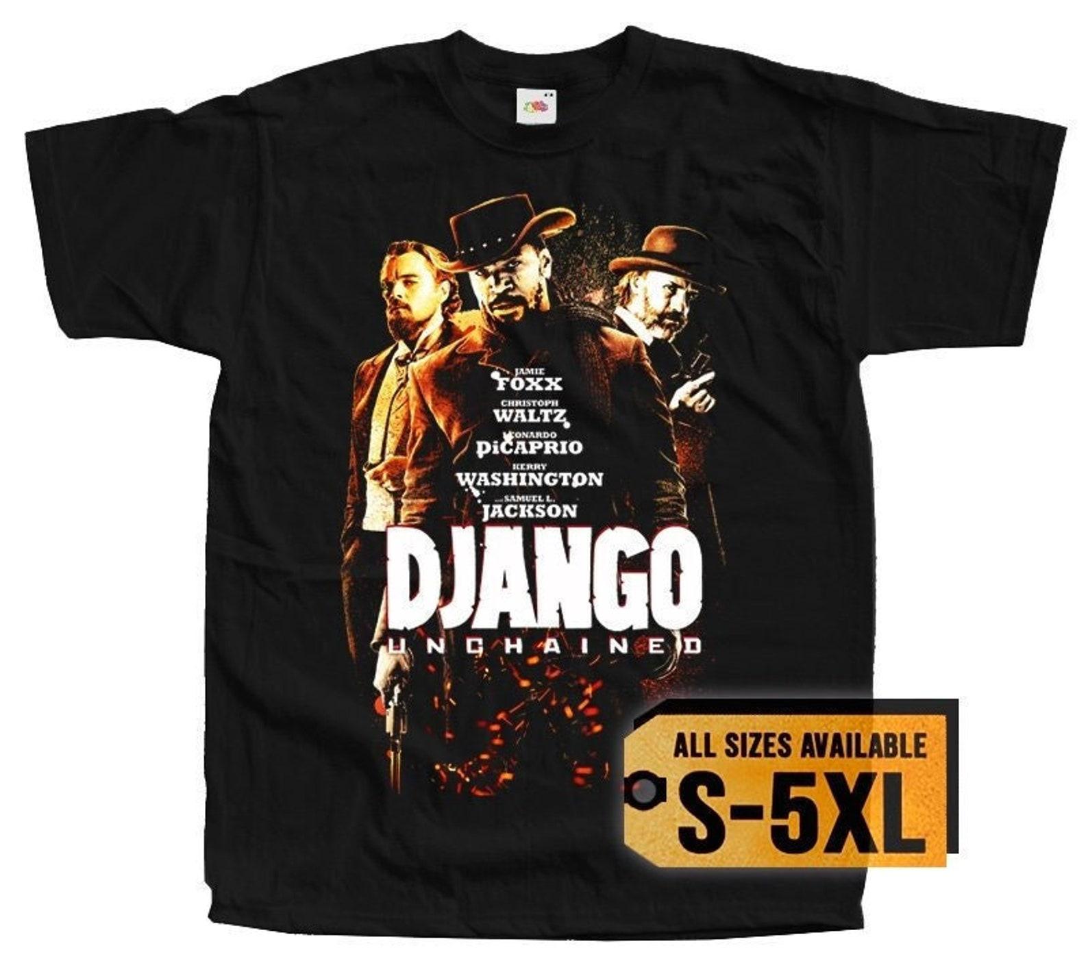 Django Unchained V1 Poster Men T-Shirt all sizes S-5XL 4XL