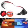 2pcs Carbon Fiber Taillight Eyebrow Trim Rear Light Eyelids Cover Exterior Decor Fit for Toyota 86