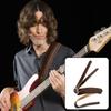 Correia de Couro para Violão Acústico Comprimento Ajustável Correia Acolchoada com Almofada de Ombro Correia para Guitarra Elétrica para Guitarra Elétrica e Baixo